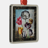 ヴィンテージチューリップ – テンプルオブフローラボタニカル – メタルオーナメント (右)