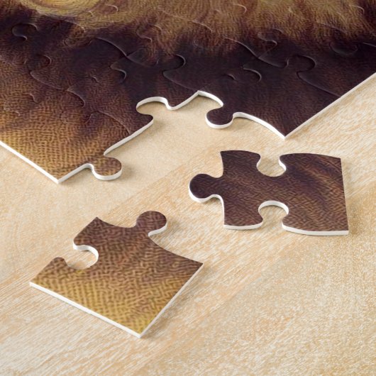 ヴィンテージチョウ絵画ス ジグソーパズル (側面)