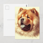 ヴィンテージチョウ絵画ス ポストカード (正面/裏面)