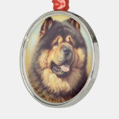 ヴィンテージチョウ絵画ス メタルオーナメント (左)