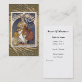 ヴィンテージチョコレート名刺 名刺 (正面/裏面)