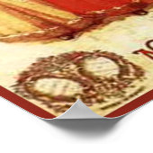 ヴィンテージチョコレートPh.ズチャード広告 ポスター (角)