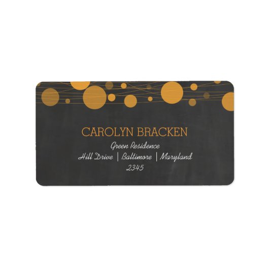 ヴィンテージチョーク結婚ボード ラベル (正面)