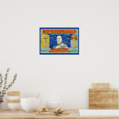 ヴィンテージチリキュア！Smedley's Chillie Paste c 1901 ポスター (キッチン)