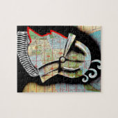 ヴィンテージチリサンティアゴトラベル ジグソーパズル (横)