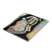 ヴィンテージチリサンティアゴトラベル タイル (側面)