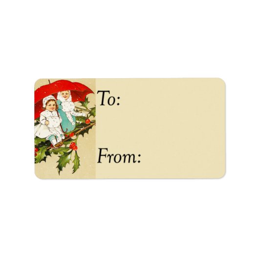 ヴィンテージチルドオンホリーブランチ ラベル (正面)