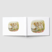 ヴィンテージチルドズブックベビー子供部屋ルームデコール ゲストブック (全面)