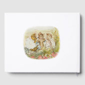 ヴィンテージチルドズブックベビー子供部屋ルームデコール ゲストブック (裏面)