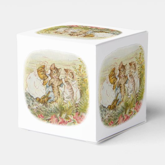 ヴィンテージチルドズブックベビー子供部屋ルームデコール フェイバーボックス (裏面サイド)