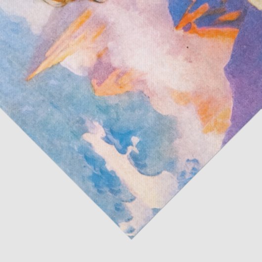 ヴィンテージチルドレンイラストレーションハイディティッシュペーパー 薄葉紙 (詳細)