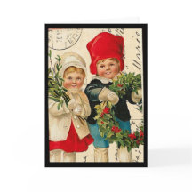 ヴィンテージチルドレンクリスマスカード