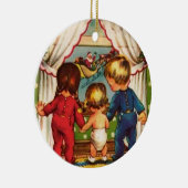 ヴィンテージチルドレンズサンタを見る セラミックオーナメント (右)