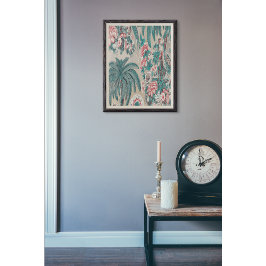 ヴィンテージチンツフローラ熱帯パターンデクページ 薄葉紙