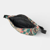 ヴィンテージチンツフローラ熱帯パターン ファニーパック (見開き)