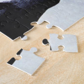 ヴィンテージチンラップペンギン、南極の鳥 ジグソーパズル (側面)