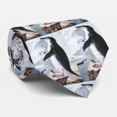 ヴィンテージチンラップペンギン、南極の鳥 ネクタイ (ロール)