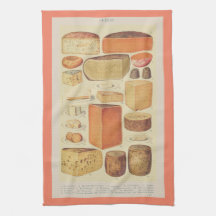 ヴィンテージチーズチャートイラストレーションチーズメニュー