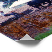 ヴィンテージチームの作業 ポスター (角)