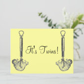 ヴィンテージツインベビー発表 案内状 (スタンド正面)