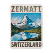 ヴィンテージツェルマットスイスマッターホルン マグネット (縦)