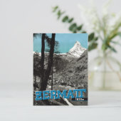 ヴィンテージツェルマットスイスMatterhorn旅行ポスト ポストカード (スタンド正面)