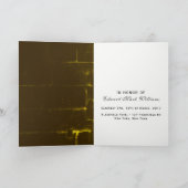 ヴィンテージツキセドバチュラーパーティ招待状 招待状 (内部)