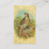 ヴィンテージツグミ 名刺 (裏面)