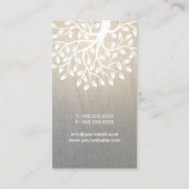 ヴィンテージツリーウェルネスメディテーションゼンスパリネン 名刺 (裏面)