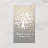 ヴィンテージツリーウェルネスメディテーションゼンスパリネン 名刺 (正面)