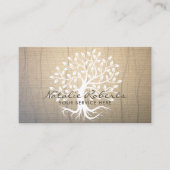 ヴィンテージツリーオブライフウェルネスセラピーヘルススパ 名刺 (正面)