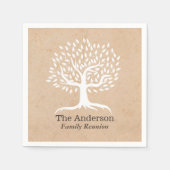 ヴィンテージツリーファミリー懇親会 スタンダードカクテルナプキン (正面)