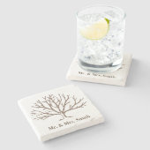 ヴィンテージツリー ストーンコースター (横)