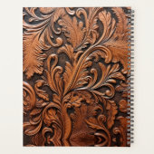 ヴィンテージツールのレザースクリプト名 プランナー手帳 (裏面)