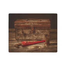 ヴィンテージツールMetalicプリント メタルプリント