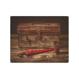 ヴィンテージツールMetalicプリント メタルプリント