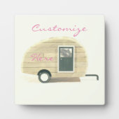 ヴィンテージティアドトレーラージプシーキャラバン フォトプラーク (正面)