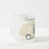 ヴィンテージティアドトレーラージプシーキャラバン フロストグラスマグカップ (正面左)