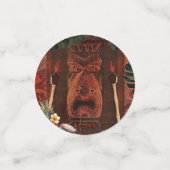 ヴィンテージティキアロハハワイアンルアウ（ハワイ式宴会）バースデーパーティー コンフェッティ (スモール正面)