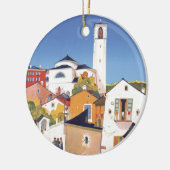 ヴィンテージティチーノテッシンカントンスイス セラミックオーナメント (左)