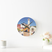 ヴィンテージティチーノテッシンカントンスイス ラウンド壁時計 (ホーム)