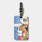 ヴィンテージティチーノテッシンカントンスイス ラゲッジタグ (正面縦)