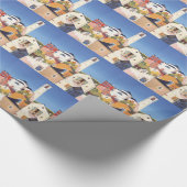 ヴィンテージティチーノテッシンカントンスイス ラッピングペーパー (角)