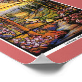 ヴィンテージティファニーウィンドウ ポスター (角)