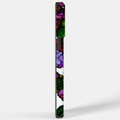 ヴィンテージティファニーステンドグラスパープルバラ Case-Mate iPhoneケース (裏面 / 右)