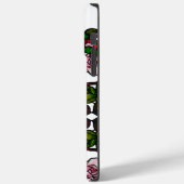 ヴィンテージティファニーステンドグラスピンクと赤のバラ Case-Mate iPhoneケース (裏面 / 左)