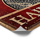 ヴィンテージティンサインスモークキャットニップ、レトロメタル ポスター (角)