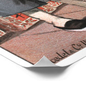 ヴィンテージティーズオ広告ーストラリアメルボルン ポスター (角)