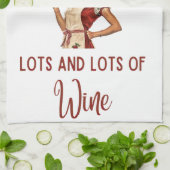 ヴィンテージティータオルおもしろい、レトロティータオルおもしろい、 キッチンタオル (折り畳み)