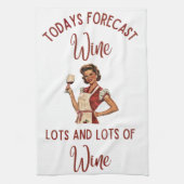 ヴィンテージティータオルおもしろい、レトロティータオルおもしろい、 キッチンタオル (縦)